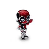 Σύμβολο ασ. 925 με κόκκινο & μαύρο σμάλτο, Marvel Deadpool