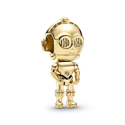 Σύμβολο  με επίστρωση χρυσού 14Κ με σμάλτο, Star Wars C3PO